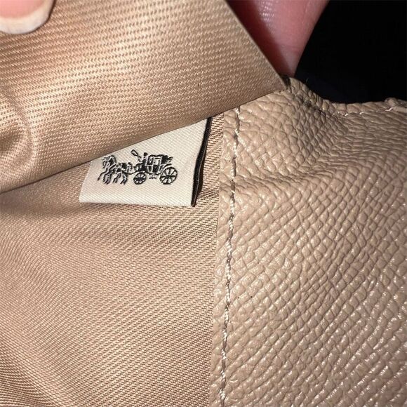 COACH Slim Wallet Pink w Gold Hardware PreLoved Excellent Condition AUTHENTIC - Picture 5 of 5